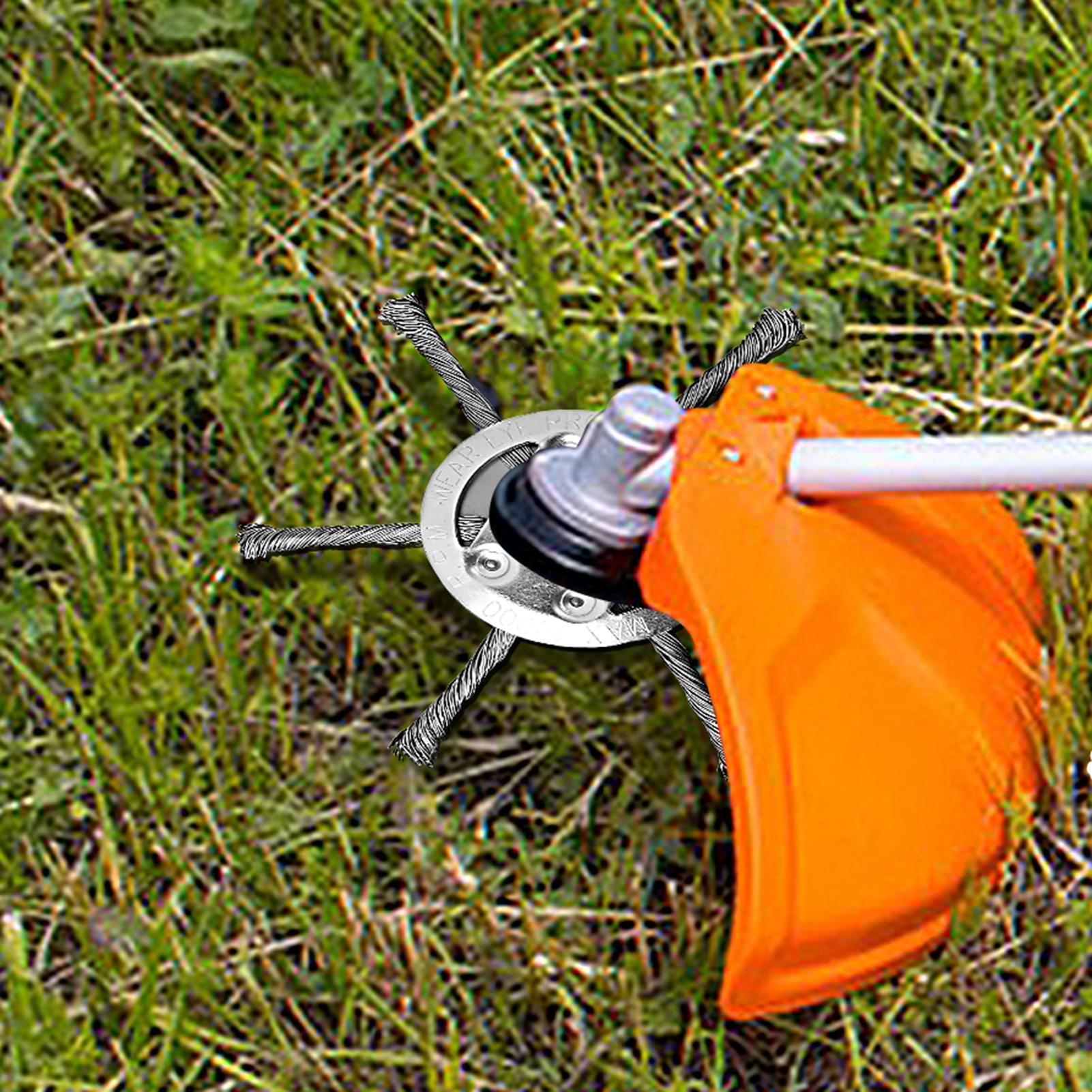 Gardening Tools Women - Стальная насадка-косилка для триммера с безопасным