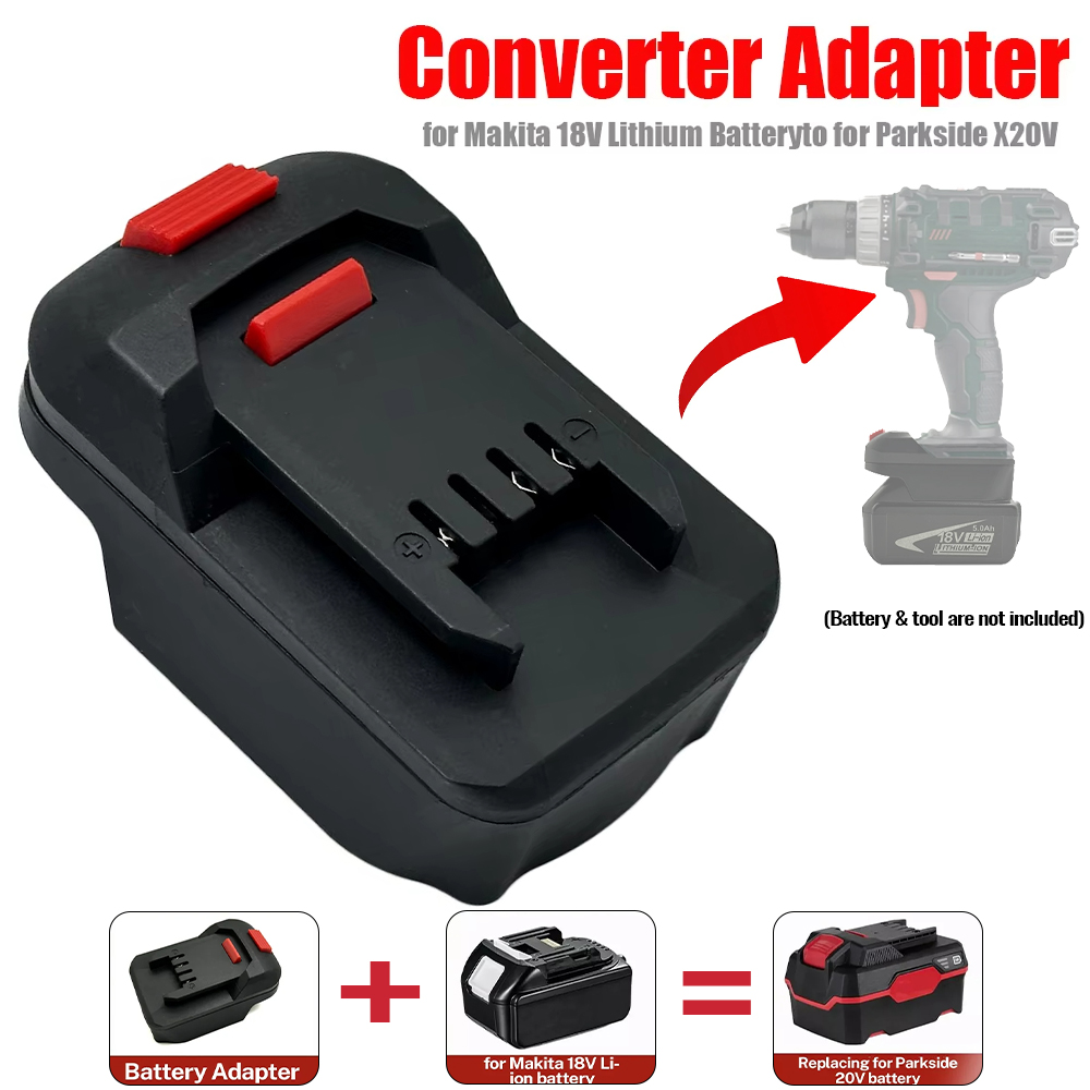 Gardening Tools Lidl - Адаптер-переходник для аккумуляторов Makita 18V (литий-ионные)