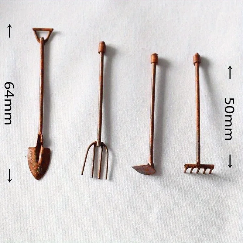 4 шт./упаковка, миниатюрные са – обзор и цена Gardening Tools Toys