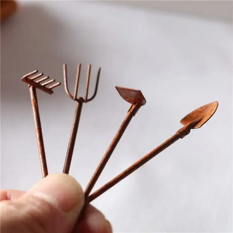 4 шт./упаковка, миниатюрные са – обзор и цена Gardening Tools Toys