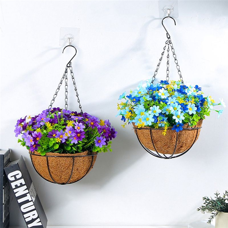 Искусственные подвесные цветы  – обзор и цена Gardening Tools Yellow