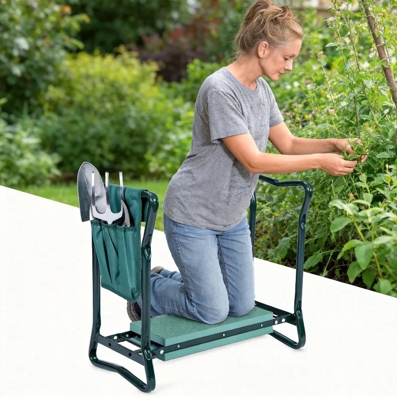 Складной садовый стул-табурет  – обзор и цена Gardening Tools Kit For Sale