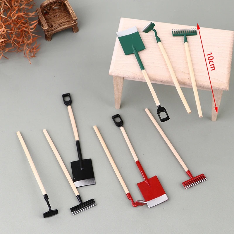 3 шт. 1:12 кукольный домик мин – обзор и цена Gardening Tools Toys
