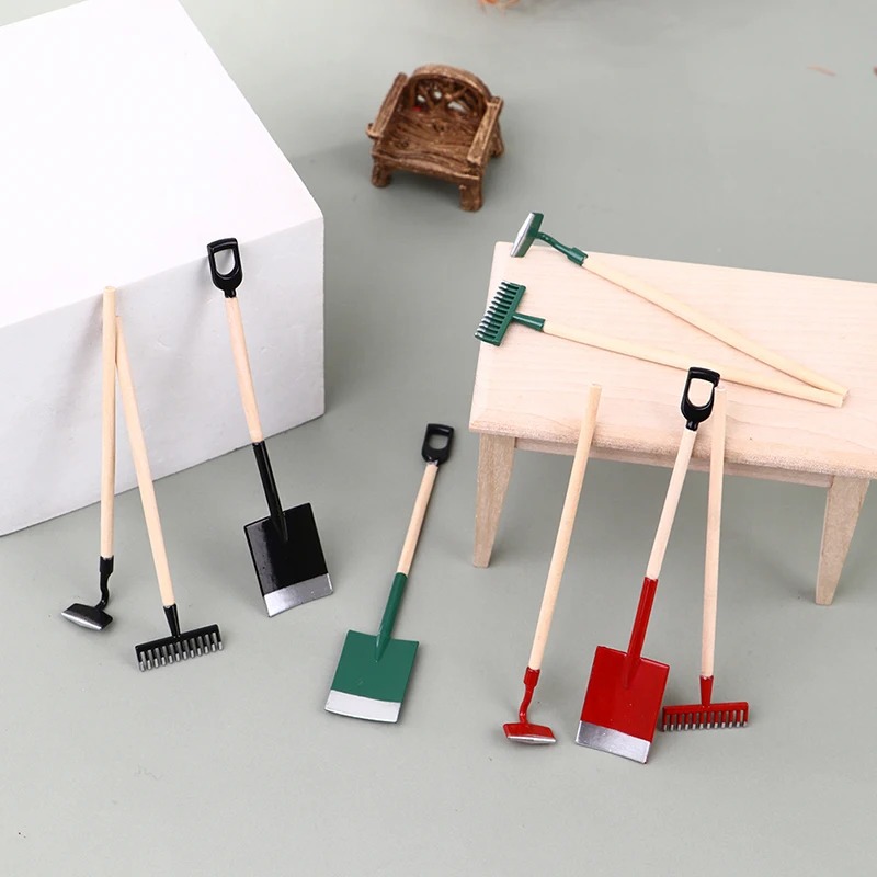 3 шт. 1:12 кукольный домик мин – обзор и цена Gardening Tools Toys