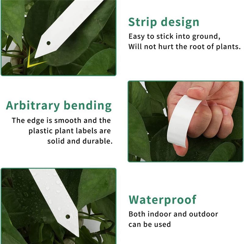 Набор из 200 пластиковых этике – обзор и цена Gardening Tools Labeled
